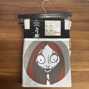 Nightmare Before Christmas Shower Curtain Sally Jack Skellington 72x72